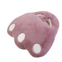 Taimot Rechargeable Hot Water Bag with Removable Plush Cloth Cover, Water Injection Unisex Hot Water Pouch, Warm Palace Cute Cartoon Home Hand Warmer Foot Warmer for Pain Relief