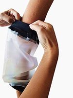 Adult PICC line Waterproof Arm Cast Protector for Shower, Keep Bandages & Casts Dry Protector Bath Reusable Watertight Protection to Broken Hands for Wounds and Burns, Black