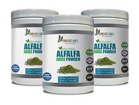 antioxidant Supplement for Women - Alfalfa Juice Organic Powder - superfood Powder for Women - 3 Cans 24 OZ (150 Servings)