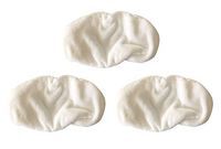 Surrgound Replacement Microfiber Mop Pads, All Purpose Bonnets Cleaning Cloth Fit for Oreck Steam Mop, 3pk