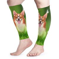 FRS Ltd Art Style A Corgi Calf Compression Sleeve 1 Pair Men Women Leg Socks Sports Running