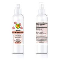 COLLOIDAL Nano Copper High Potency, Highest Quality &Value Available (8 FL OZ)