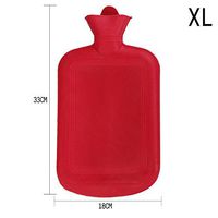 Niome Direct Hot Water Bag Four Size Rubber Water Bottle Bag Warm Relaxing XL