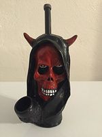 Handmade Tobacco Pipe, Devil From Legend Design