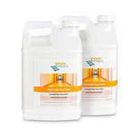 Simply Floors FLC-00040 High solids Floor Finish - [Pack of 2 - 1 gallon bottles]  Premium High Solids, High Gloss, Floor Finish, Wax and Polish Coating and Protecting Solution