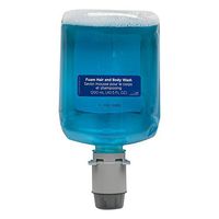 Pacific Blue Ultra Foam Hair and Body Soap Refill by GP PRO (Georgia-Pacific), Refreshing Aloe Scent, 43024, 1200 mL Per Refill, 4 Refills Per Case