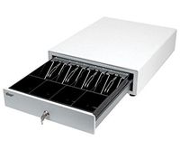 Star SMD2-1317WT Cash Drawer - 4 Bill - 4 Coin - Printer Driven - ABS Plastic - White (CD1 Cable Included) (154799A)