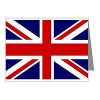 Note Card British English Flag HD