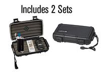 Lotus VGS Travel Humidor Lighter Cutter Set - 2 Pack