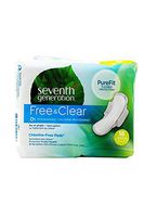 Seventh Generation - Chlorine Free Ultra-thin Pads Super Long With Wings - 16 Pads (2 Pack)