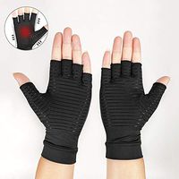 DNNAL Copper Compression Arthritis Gloves, Carpal Tunnel, Computer Typing, and Everyday Support for Hands Arthritis Pain Relief(2 Pcs),s