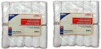 Dukal Conforming Stretch Gauze 12-Rolls 4-Inchx4.1yds, 2-Bag