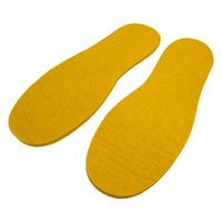 The Felt Store Insole - Junior Style 825, Size 3, Yellow