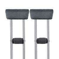 Healifty 4 Pack Crutch Pad and Hand Grip Covers (Super Soft) Comfortable Underarm Padding for Hand Care Walking Arm Crutches