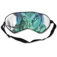 WUGOU Sleep Eye Mask Cute Animal Owl Lightweight Soft Blindfold Adjustable Head Strap Eyeshade Travel Eyepatch