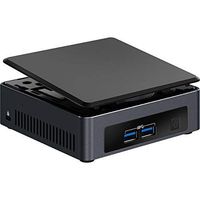 Intel NUC NUC7i5DNKE Mini PC/HTPC, Intel Dual-Core i5-7300U Upto 3.5GHz, 8GB DDR4, 256GB SSD, WiFi, Bluetooth, 4k Support, Dual Monitor Capable, Windows 10 Professional 64Bit (8GB Ram + 256GB SSD)