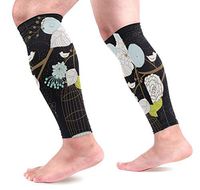 LEVEIS Lovebird Cage Arm Sleeves UV Protection for Men Women Sunblock Protective Gloves Running Golf Cycling Driving Long Arm Cover 1 Pair