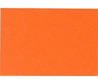 A9 Flat Card (5 1/2 x 8 1/2) - Mandarin Orange (50 Qty.)