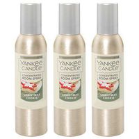 YANKEE CANDLE Concentrated Room Spray 3-Pack (Christmas Cookie)