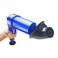 Air Pressure Drain Pump Pipe Dredge Tools, Air Power Drain Blaster, High Pressure Drain Opener for Toilet Bathroom