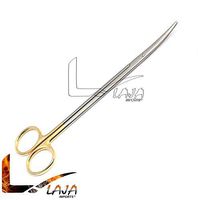LAJA IMPORTS METZENBAUM Scissor, Curved, TC, Blunt/Blunt, 23CM/9"