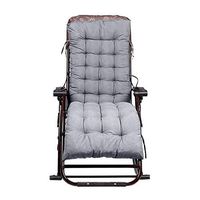 Wilove Lounge Chair Cushion Indoor Outdoor Chaise Lounge Cushions with Cap Perfect for Garden Patio Mattress for Zero Gravity Chair