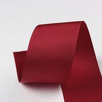 Solid Ribbons as Pull Bows, Christmas Gift Knot Boxes, Sewing Items, Gift Wrapping, Invitation Decorations, 1 Inch Width, 100Yard / Rolls, Red