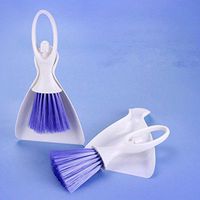 Yeefant Mini Car Vent Cleaner Tool Air Outlet Flexible Dust Pan Lip Armrest Brush Dustpan for Clean PC Case, Keyboard, Mother Board, Sofa,Car Air Outlet Vent, Dashboard, Floor Seats,Blue,7.5x5.1 Inch