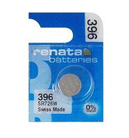Renata #396 Silver Oxide Battery - 5 Pack