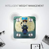 Cute Cartoon Zombies Smart Body Scale Scale Body Fat Smart Scale Tracks 8 Key Compositions Analyzer Sync with Fitness Apps 400 Lbs