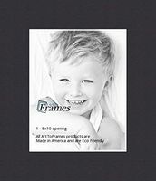 22x27 Smooth Black / Black Custom Mat for Picture Frame with 18x23 opening size (Mat Only, Frame NOT Included)