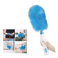 DR-Cleaning Brush, Microfiber Dust Collector, With Telescopic Rod, Flexible, Flexible, Bendable, Hypoallergenic, Large Microfiber Head, 360° Rotating Feather Duster