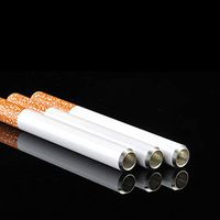 HOOTUBE Alloy Cigarette Holder, Cigarette Shape Design Five Pieces (3.1 Inch)