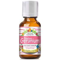 Pure Gold Bourbon Geranium Essential Oil, 100% Natural & Undiluted, 30ml