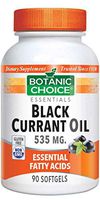 Botanic Choice Black Currant Oil 535 mg. (GLA 80 mg.),90 Softgels