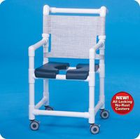 Deluxe Shower Chair - SC716 - SC719-41" H x 21" W x 25.25" D
