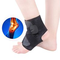 Sports Ankle Brace, Adjustable Compression Ankle Support Wrap, Perfect Ankle Sleeve for Relieve Ankle Sprains Strain/Joint Pain/Plantar Fasciitis/Heel Spurs/Achilles Tendon – One Size Fits All