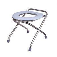 WDDMFR Foldable Stool hygienic Old Pregnant Woman Toilet Home Patient Outdoor Mobile WC Toilet Stool