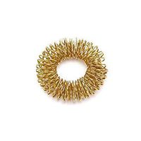 Bluelans Hand Massage Ring Men Women Wrist Band Relax Acupuncture Health Care Bracelet Personalized Bangle Golden