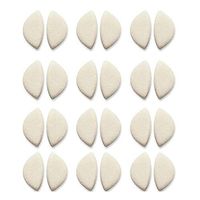 Hapad Scaphoid Pads - Arch Support Insoles to Relieve Arch Pain - Durable Foot Arch Support Shoe Inserts, 100% Wool Felt, Self Adhesive, 5/16 Inch Thick, Small (Pack of 12 Pairs)