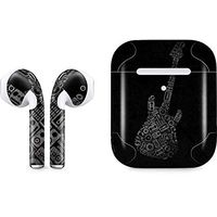 Skinit Decal Audio Skin for Apple AirPods with Wireless Charging Case - Officially Licensed Skinit Originally Designed Guitar Pattern Design