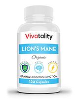 Lions Mane Nootropics Memory Supplement: 1000 mg Lion's Mane Mushroom Extract Supplements for Nervous System Support - Natural Brain, Immunity & Energy Enhancer - Vegan & Organic, 120 Capsules