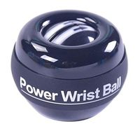 Muscle Power Ball Wrist Exerciser Ball Trainer Relax Gyroscope Arm Exerciser Strengthener Fitness Equipments Fitness Black