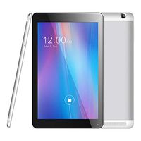 10.1" 4G LTE Android Tablet Unlocked GPS Dual Cameras 5MP Rear and 2MP Front Bluetooth Keyboard Case Bundle (16GB)