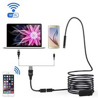 Leyeet Wireless HD 720P Waterproof WiFi Camera Inspection Endoscope for iPhone Android Window (Size : 3M)