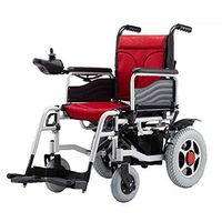 Eiiist Electric Wheelchair, Double Motor 360 ° Joystick Lithium Battery Lightweight Folding Transport Wheelchair Chair, Electric Wheelchairs for Adults Elderly, Rollator Walker with Seat,A