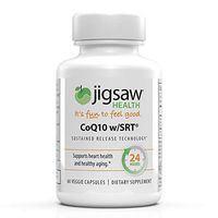 Jigsaw Health - CoQ10 W/SRT - High Quality CoQ10 Supplement
