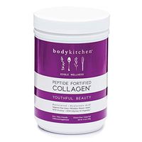 Body Kitchen - Youthful Beauty Collagen Powder - Grass-Fed Collagen + Resveratrol Powder and Hyaluronic Acid - Anti-Aging, Hair Skin Nail, and Antioxidant Support, 10oz