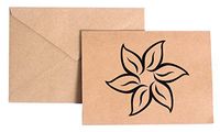 Flower Stationery Note Card Set