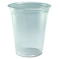 Greenware GC10 10-Ounce Capacity 3.1-Inch Top Width by 2-Inch Bottom Width 4-Inch Height Clear Polylactic Acid Drink Cup 50-Pack (Case of 20)